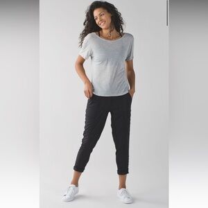 74. RARE Lululemon Street To Studio Pant black *Unlined 4